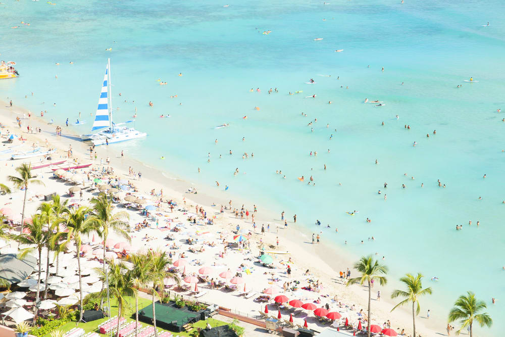 Beach Crowd