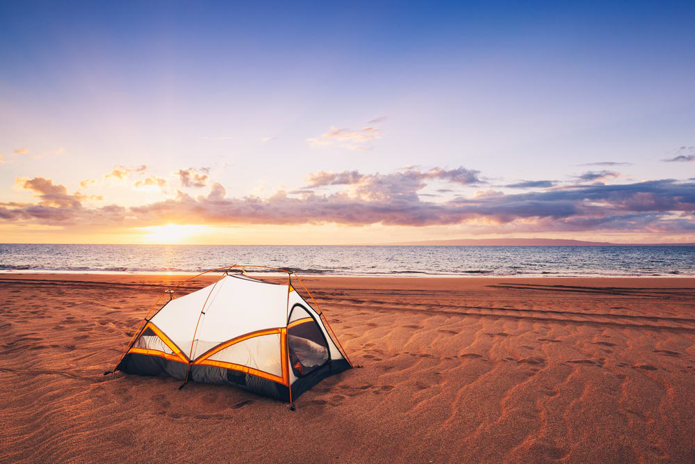 Hawaii Camping Adventure Site