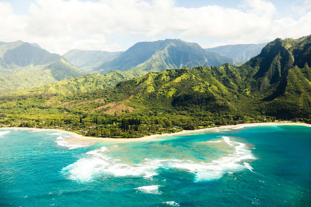 Island Diving Spot in Hawaii