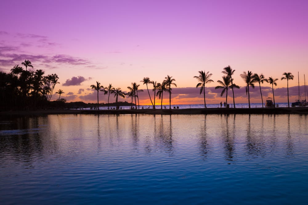 Sunset View at the Big Island